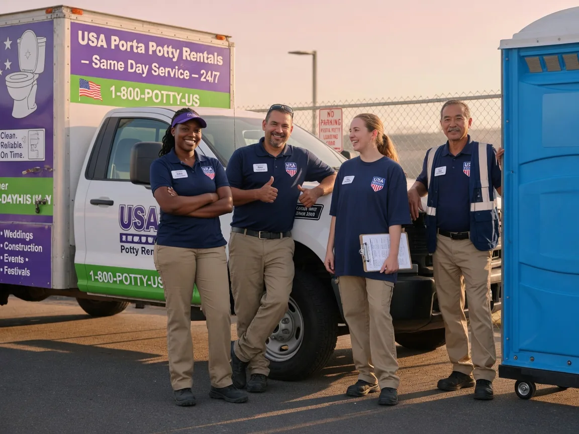 Porta Potty Rental company in Fox Lake, WI